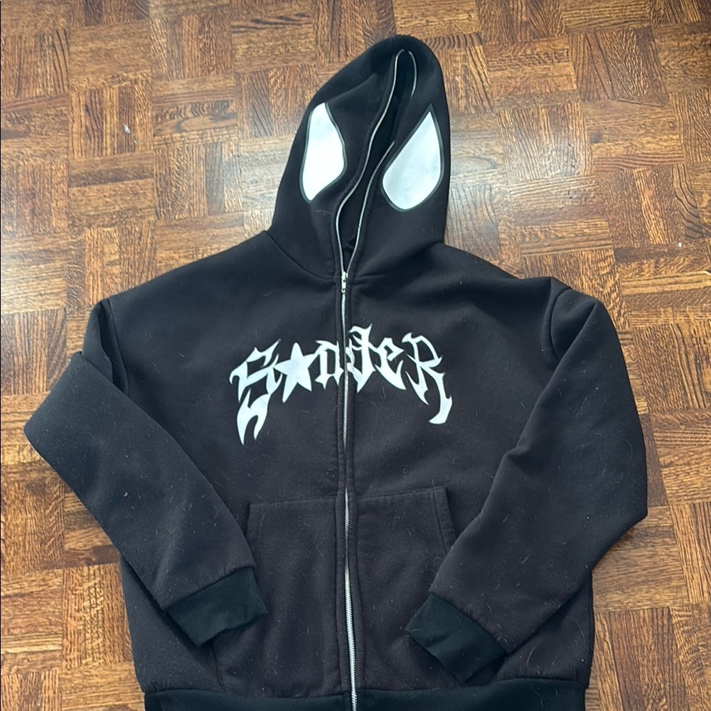 Hot Topic Venom Spyder  Fleece Zip Up
